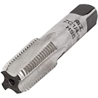 SALAKA HSS Plug Tap ZG 1-4-19 BSP Rosca de Tubo de 55 Grados 4 Flautas 60 mm de Longitud